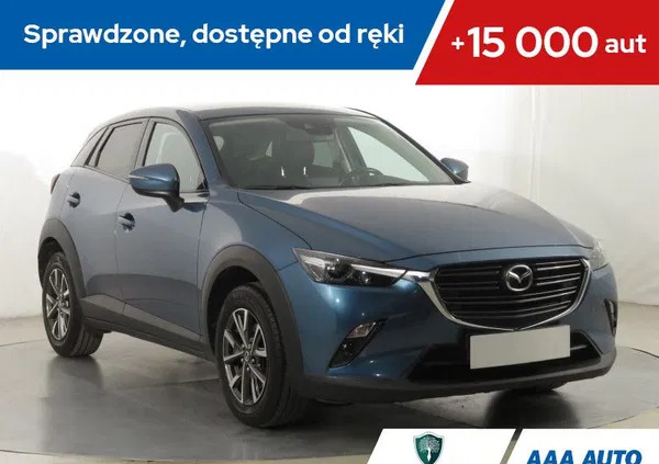 mazda cx-3 śląskie Mazda CX-3 cena 75000 przebieg: 75296, rok produkcji 2018 z Ślesin